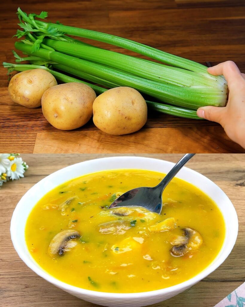 Chicken and Vegetable Soup finished dish