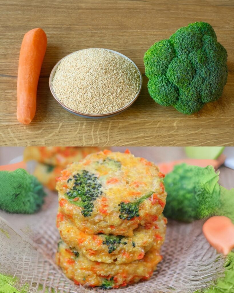 Quinoa Veggie Patties Recipe finished dish