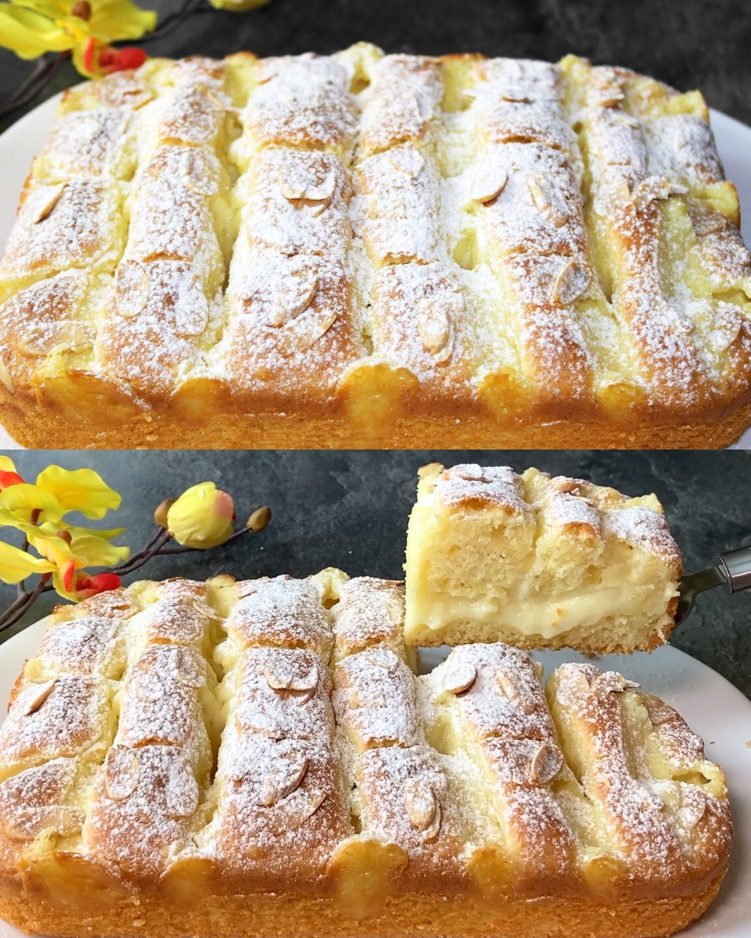 Lemon-Scented Vanilla Cake