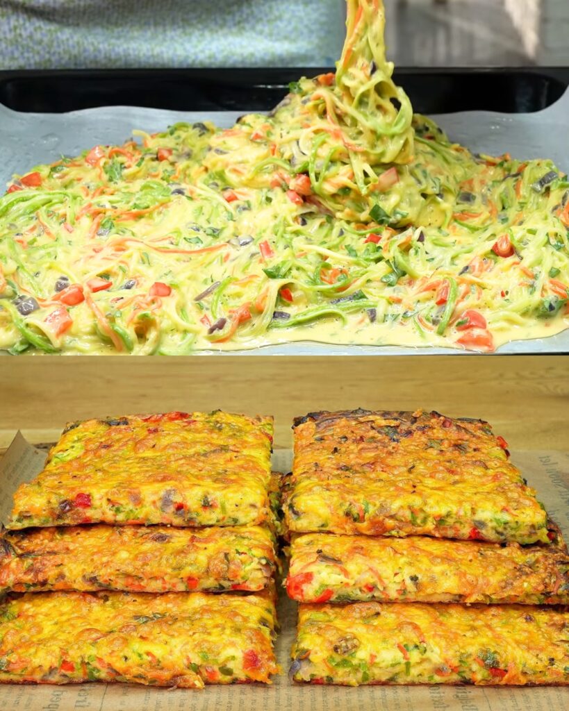 Cheesy Vegetable Bake finished dish