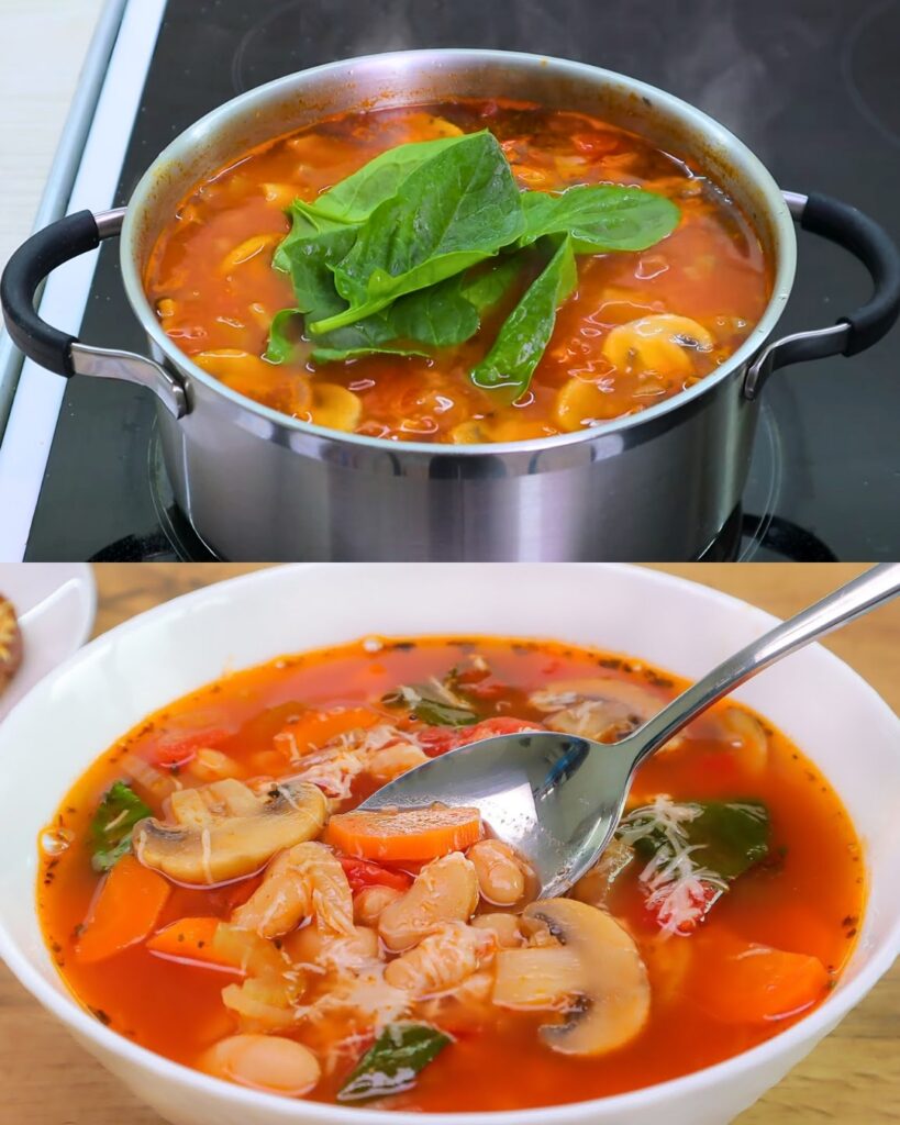 Hearty Mushroom and Vegetable Soup