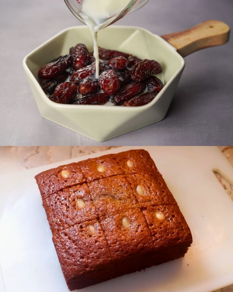 Delicious Date Cake finished dish