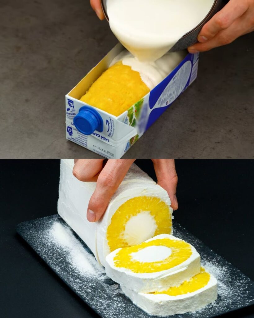 Tropical Pineapple Cream Dessert