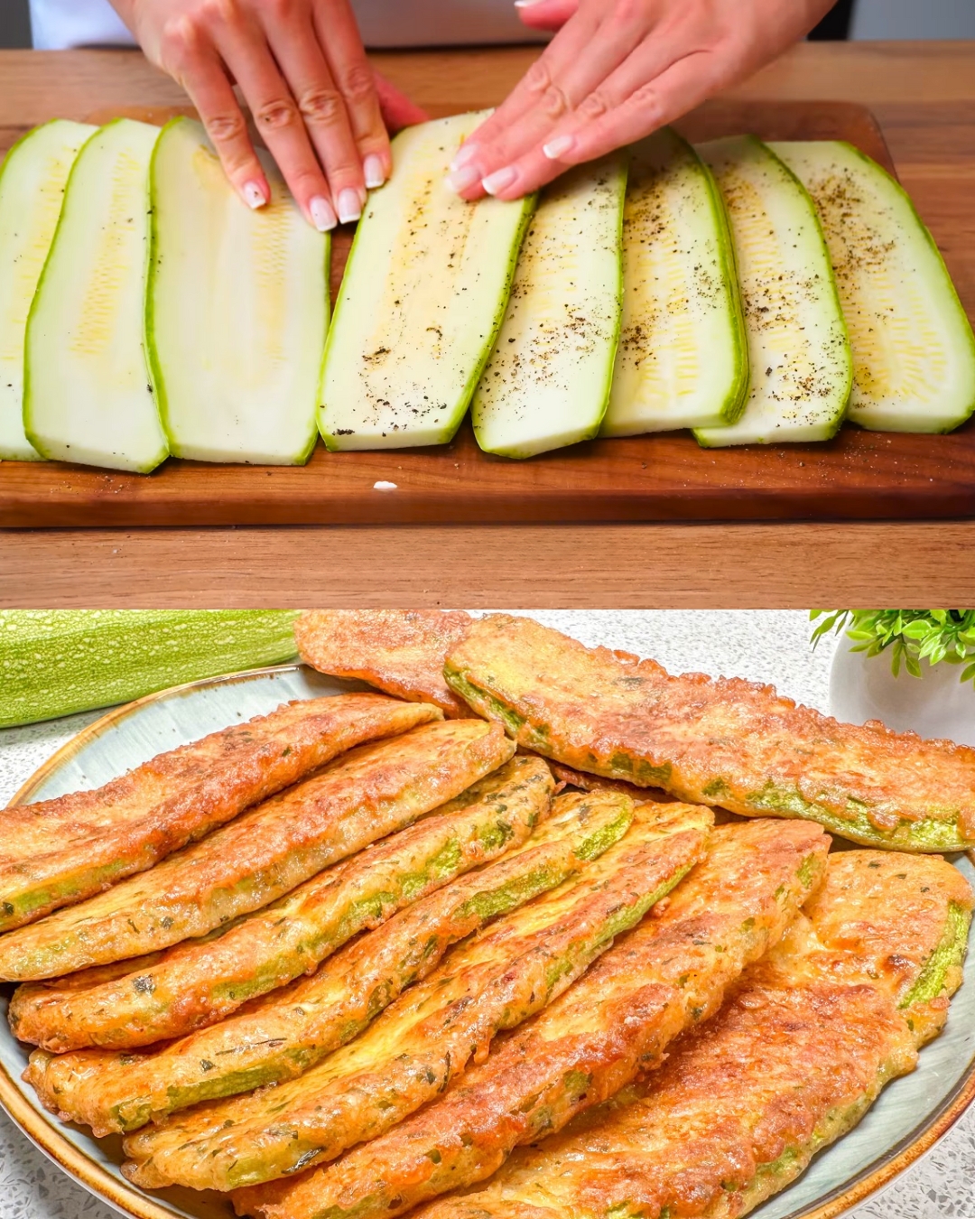Baked Zucchini Parmesan Fritters with Tomato Sauce