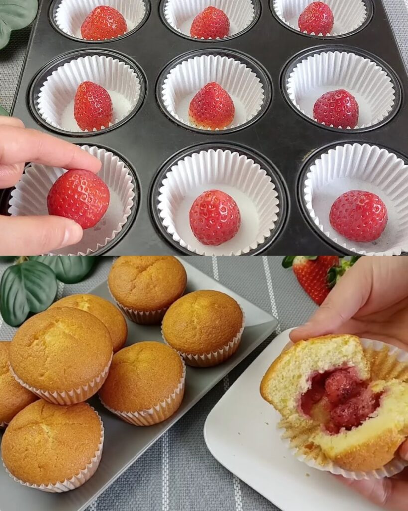 Fresh Strawberry Delight Cake