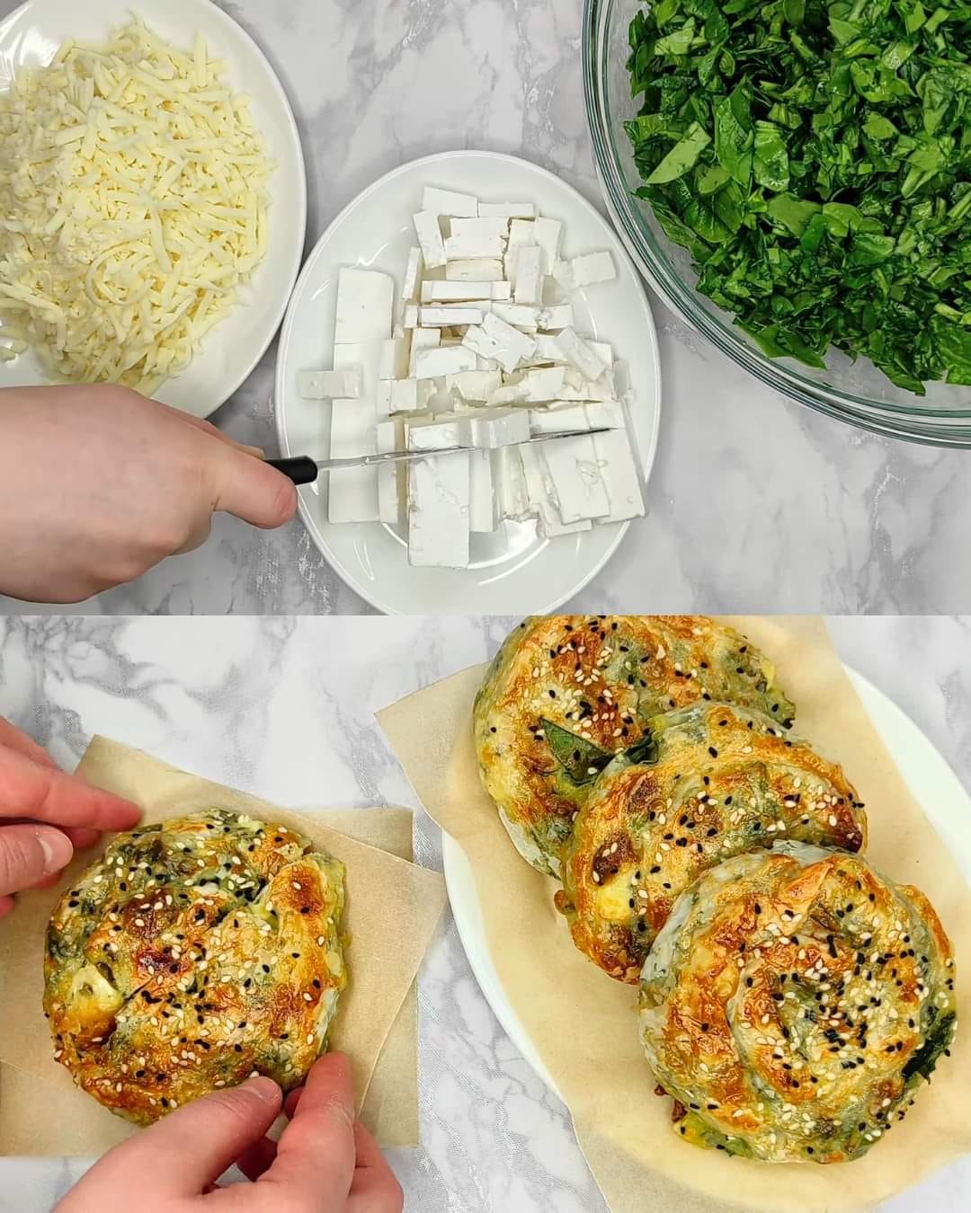 Spinach and Cheese Börek Recipe