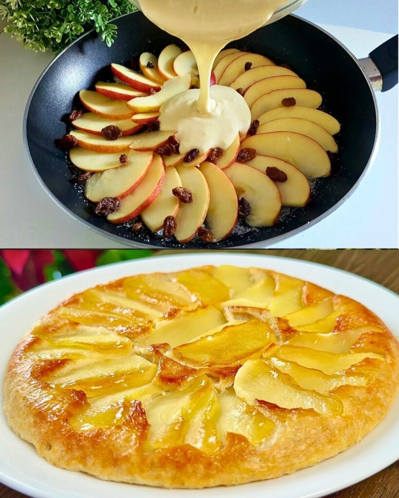 Apple Lemon Pancakes Recipe finished dish