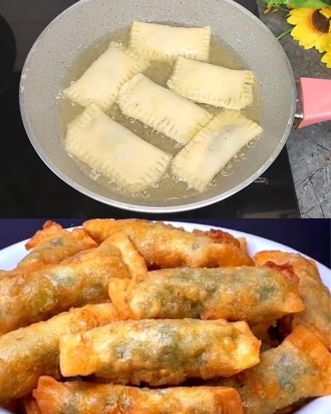Crispy Fried Beef Dumplings
