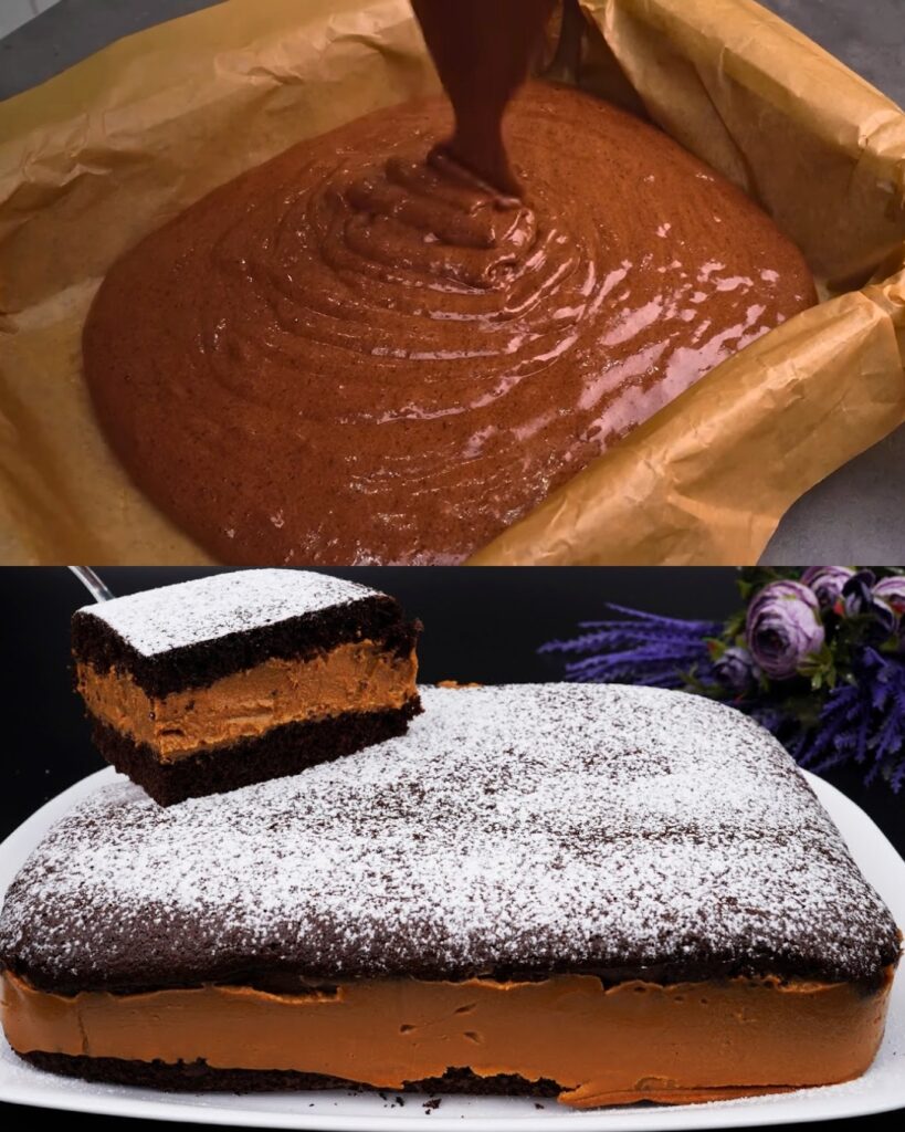 Delicious Layered Cake finished dish
