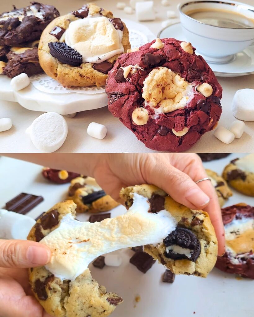 S’mores Cookie Extravaganza: A Trio of Taste finished dish