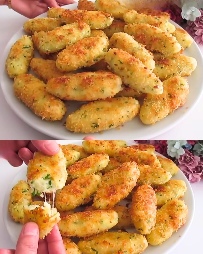 Easy and Delicious Potato Croquettes finished dish