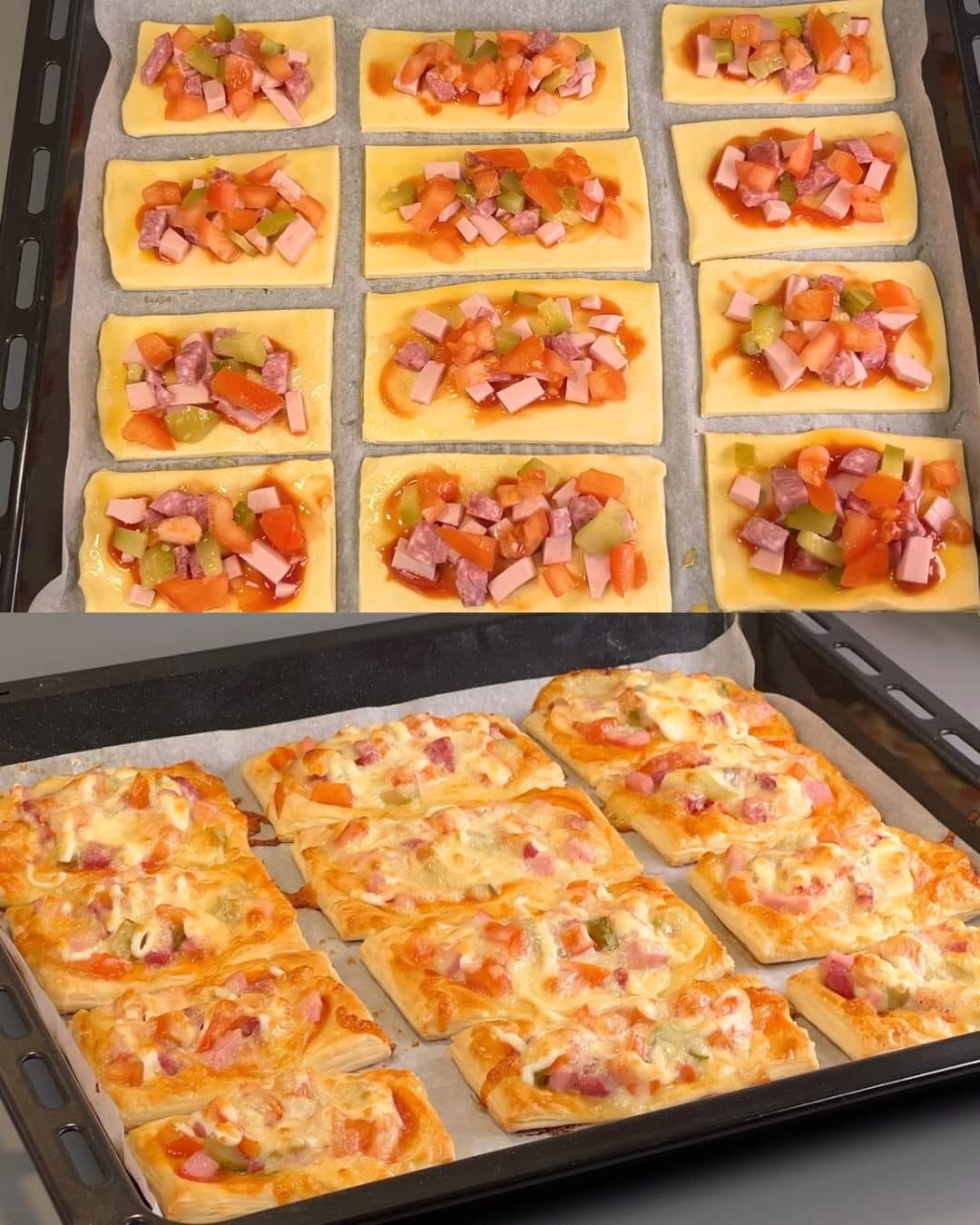 Savory Puff Pastry Appetizers