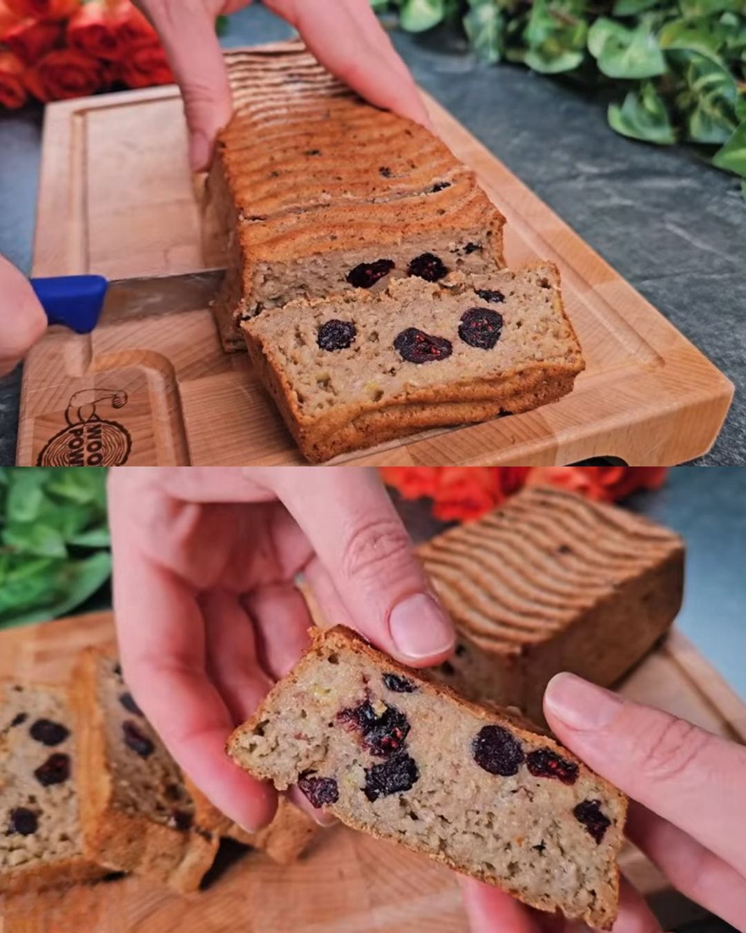 Easy Apple and Cranberry Oat Bake