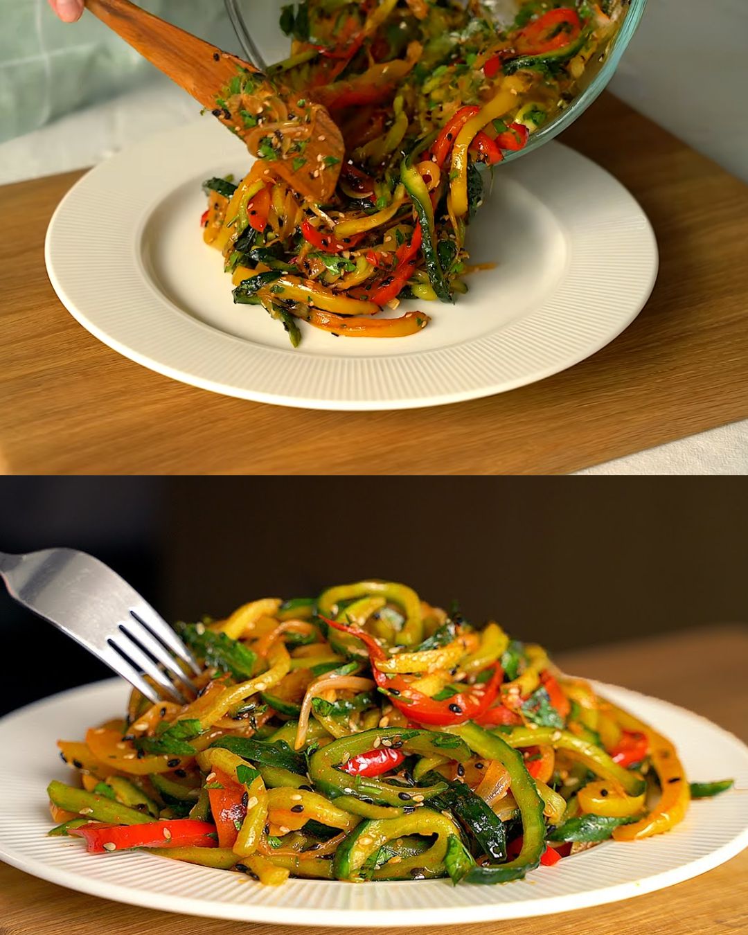 Eat this cucumber salad every day for dinner and you'll quickly lose belly fat!