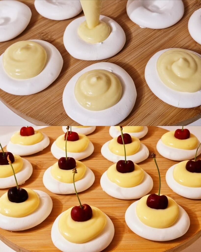 Everyone’s favorite popular dessert. Meringue finished dish