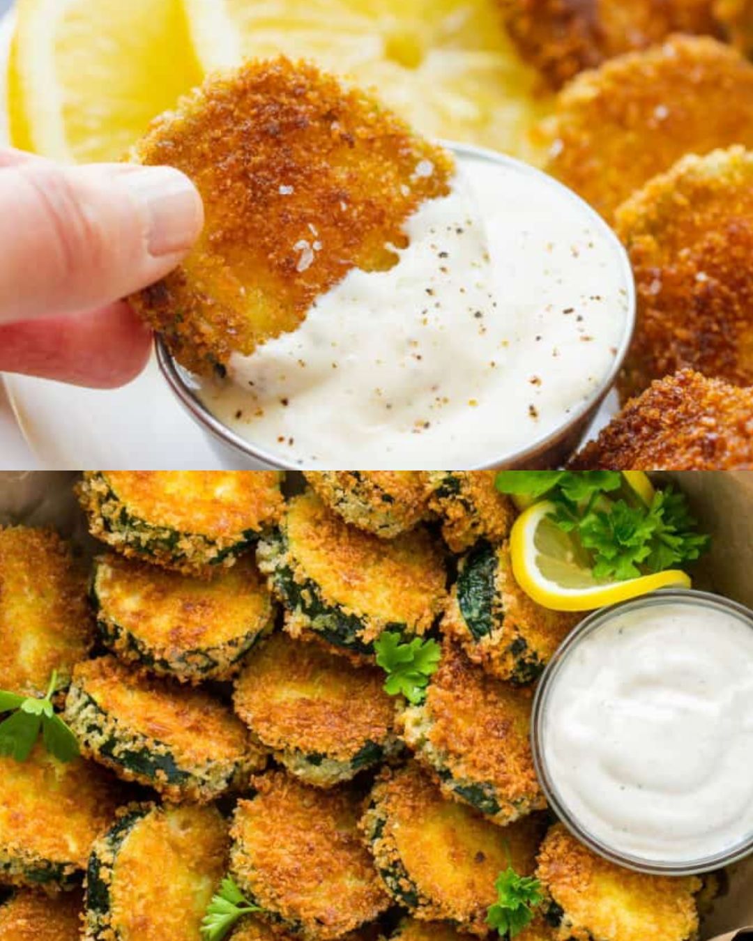 Fried Zucchini Chips Recipe (3 Ways) + Best Dipping Sauce