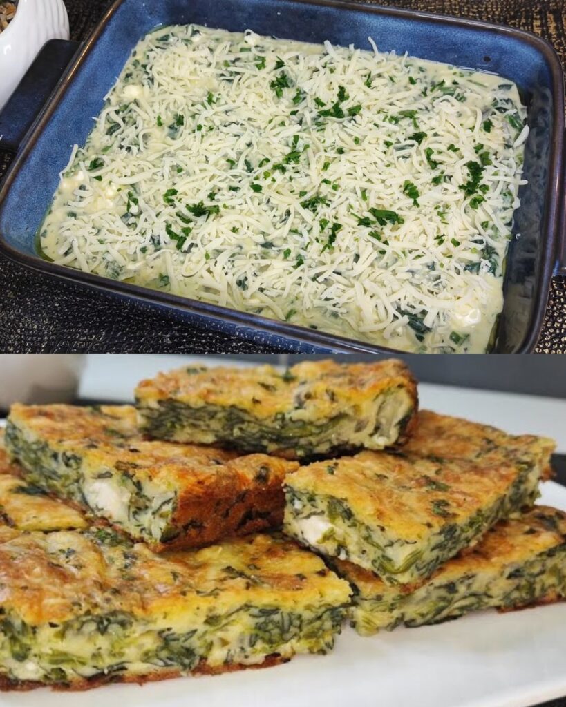 Grandma's Spinach and Cheese Bake