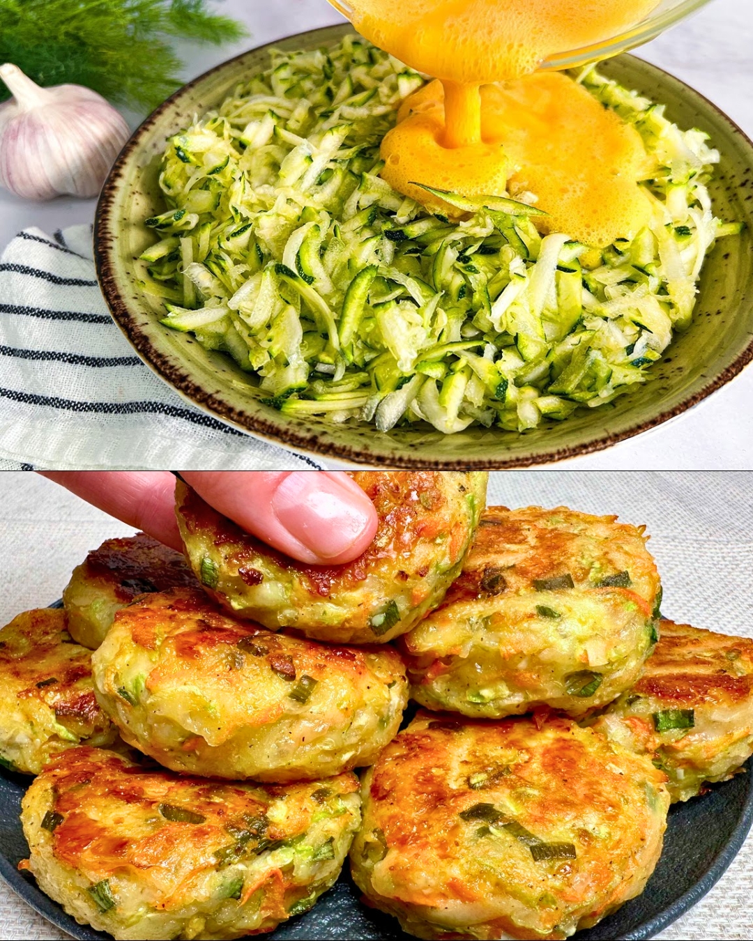 Zucchini and Potato Fritters with Smoky Garlic Sauce
