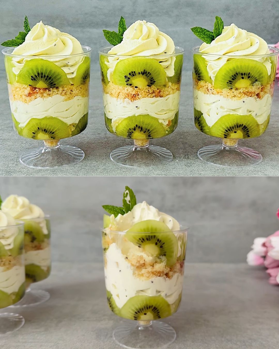 Kiwi Dessert Cups: A No-Bake, Melt-in-Your-Mouth Delight