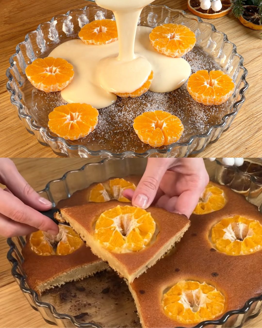 New Christmas recipe! Do you have a lot of tangerines? Be sure to make this dessert!