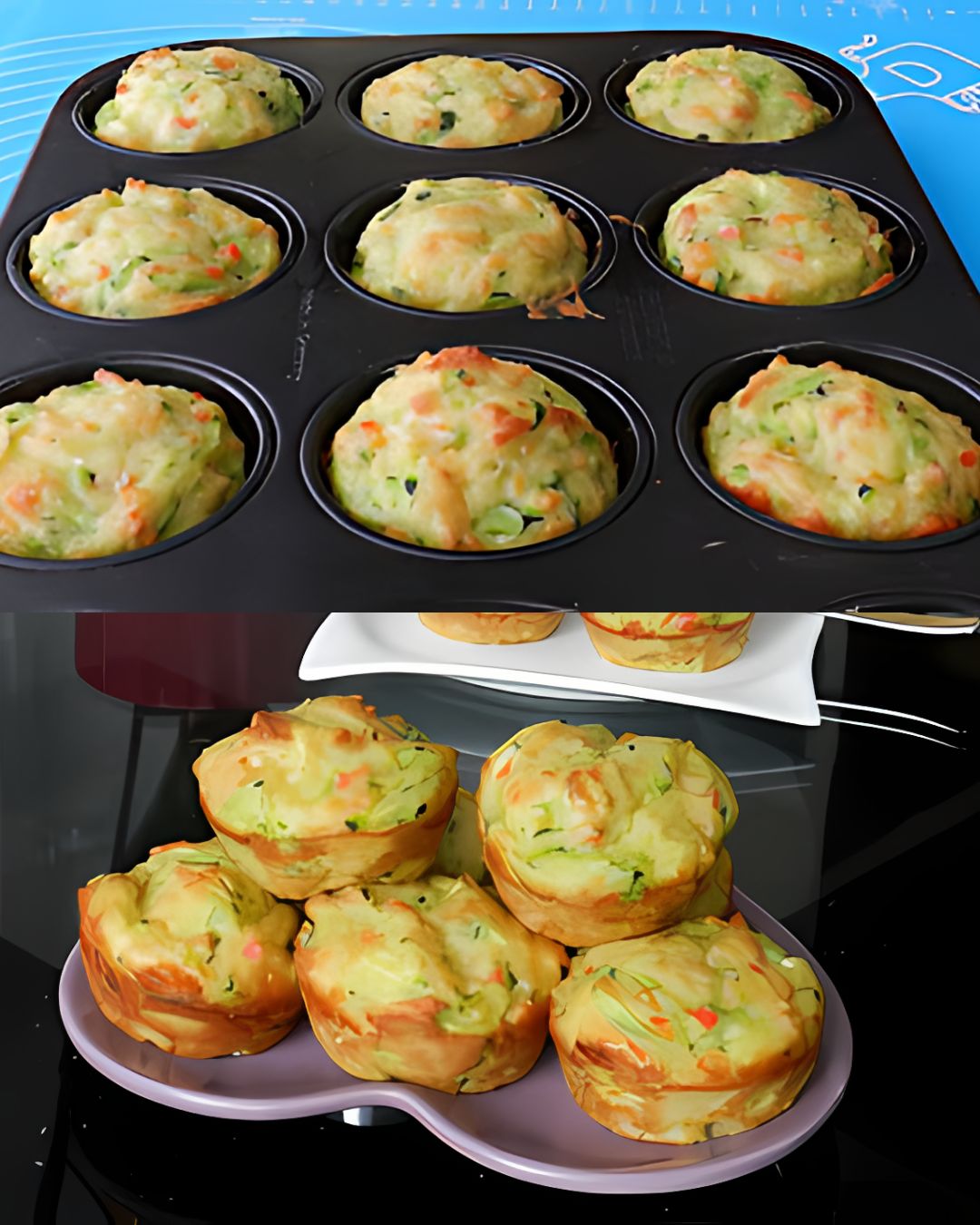 Delicious Zucchini Cheese Muffins Recipe
