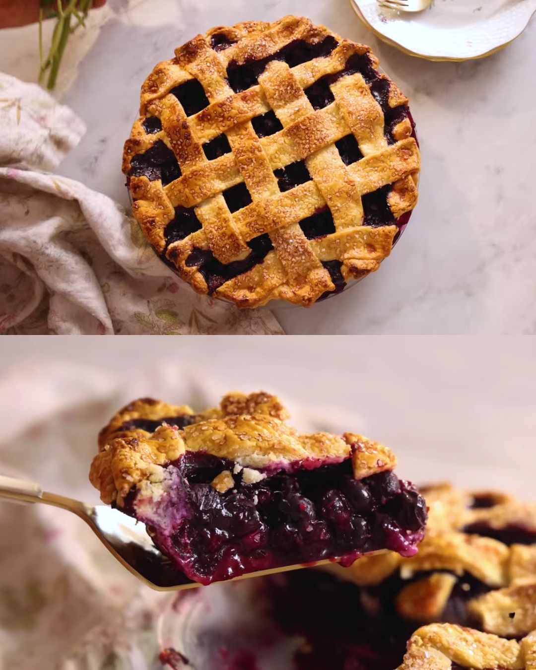 Easy Blueberry Pie Recipe