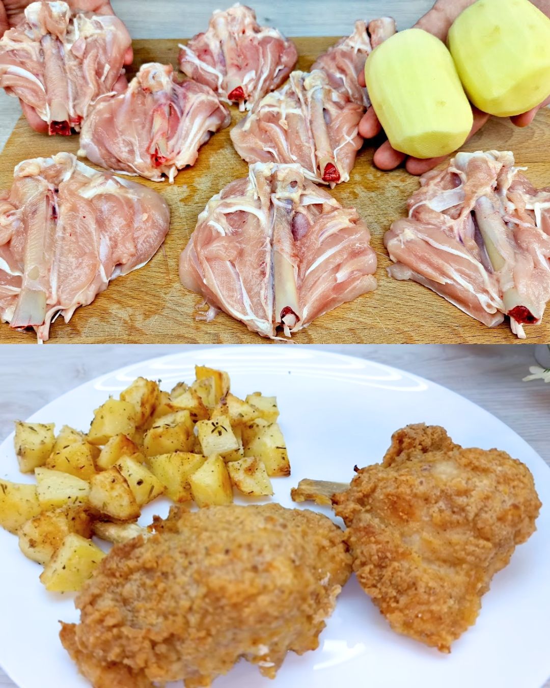 Cook Chicken Any Other Way with Baked Potato