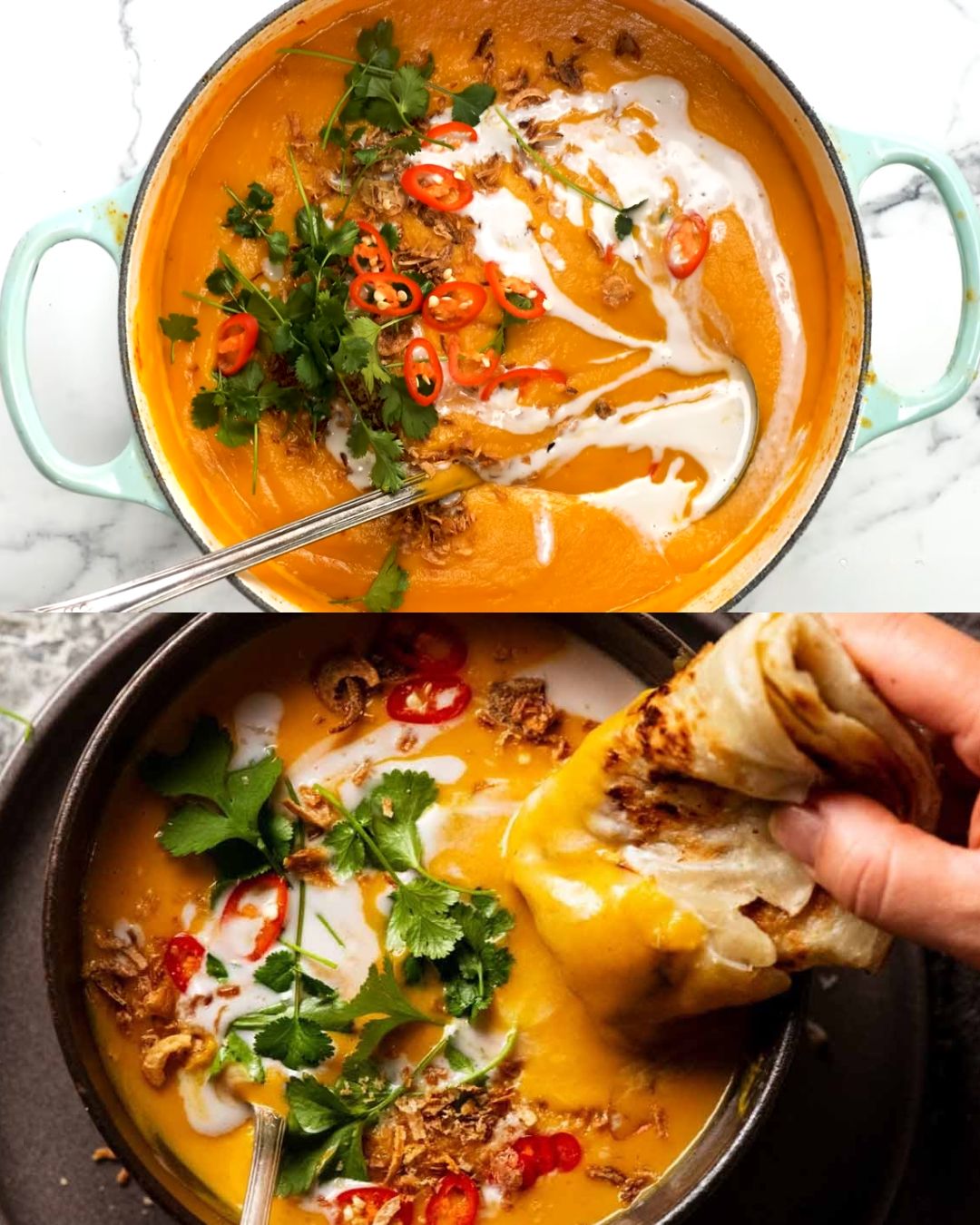 Thai Coconut Pumpkin Soup