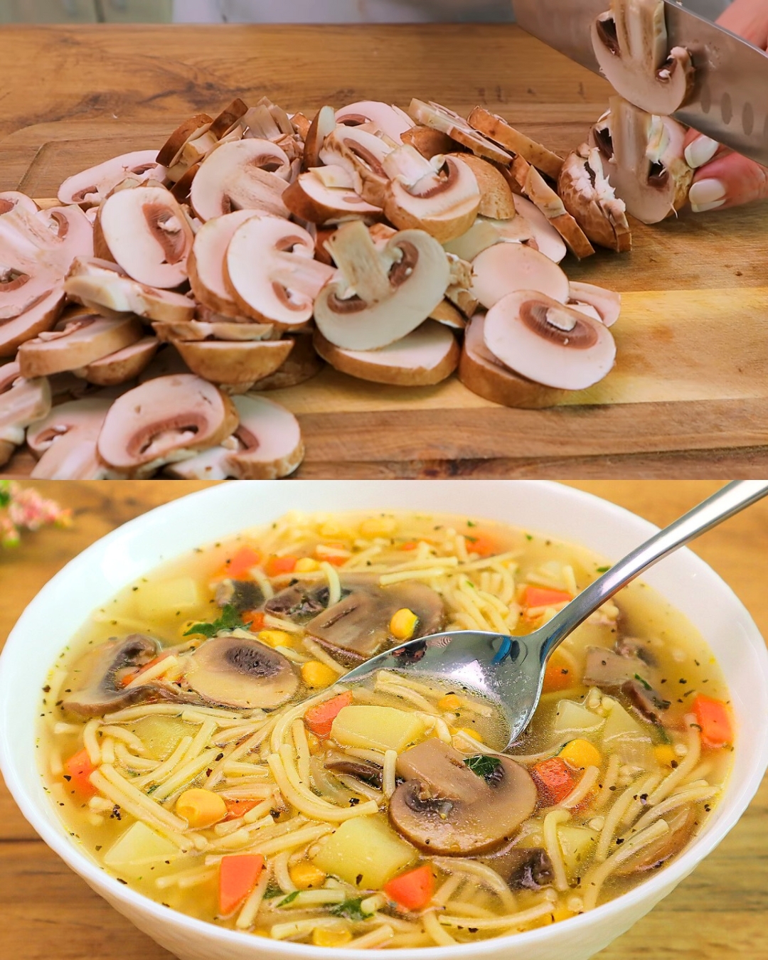 Daily Delight Mushroom Soup
