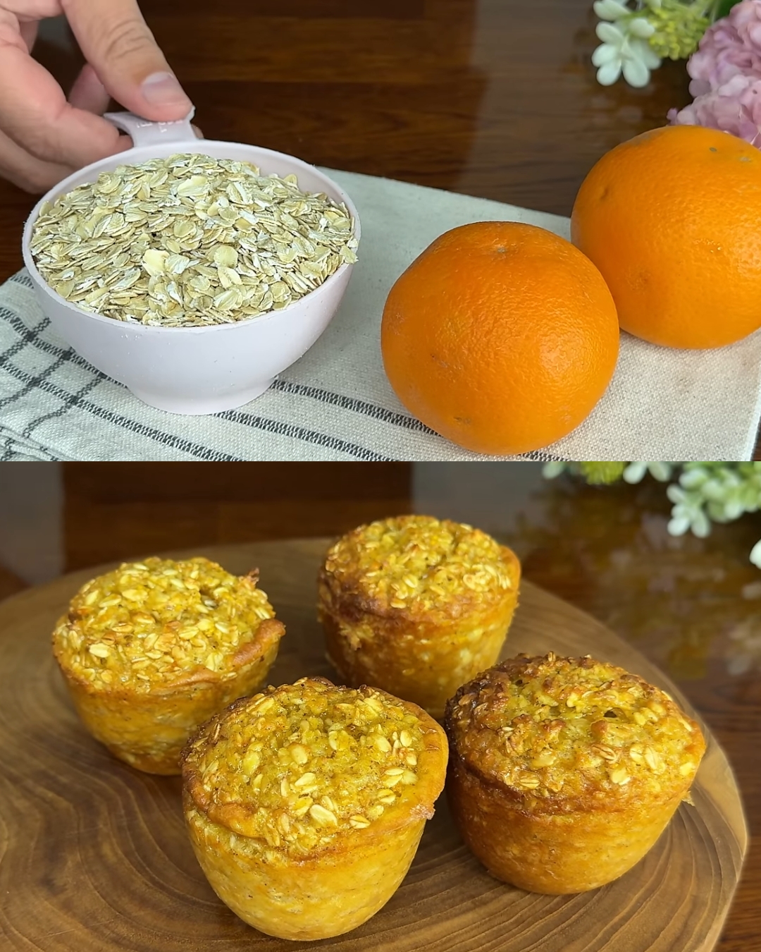 Orange Oatmeal Breakfast Bake