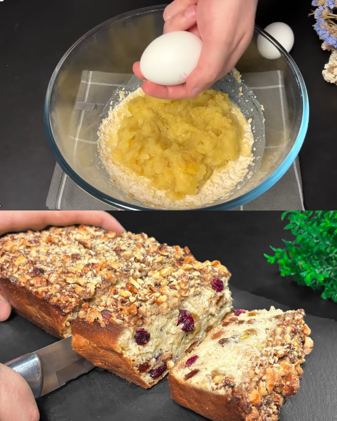 Quick and Healthy Apple Oatmeal Cake: Ready in 5 Minutes (Prep Time)!