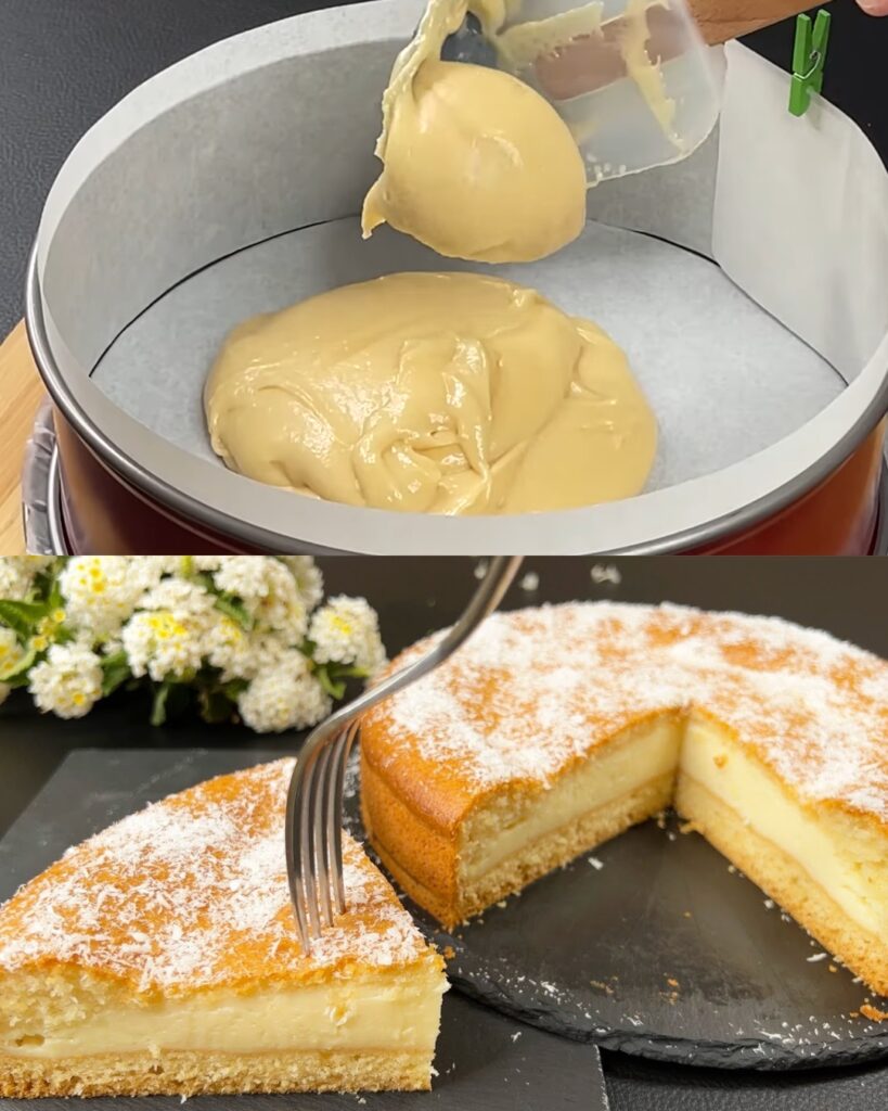Famous Italian Lemon Cake That’s Driving the Whole World Crazy! Better Than Yogurt Cake! finished dish