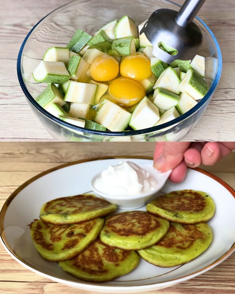 Zucchini Egg Delight finished dish
