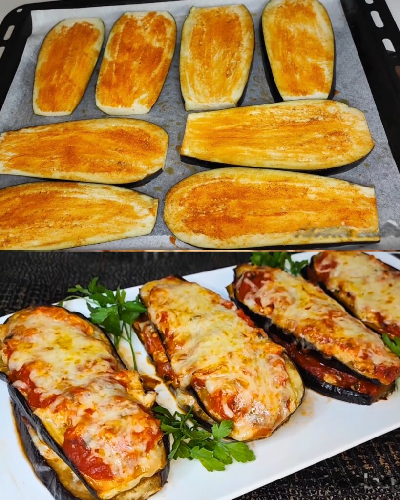Baked Chicken and Aubergine Casserole finished dish
