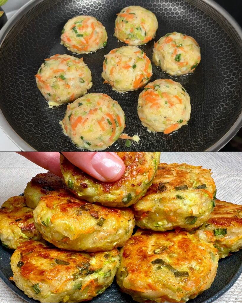 Vegetable Fritters with Smoked Paprika Sauce finished dish