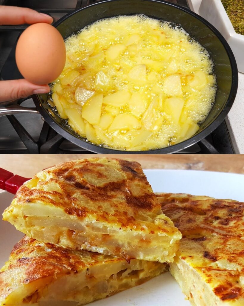 Potato and Onion Omelet
