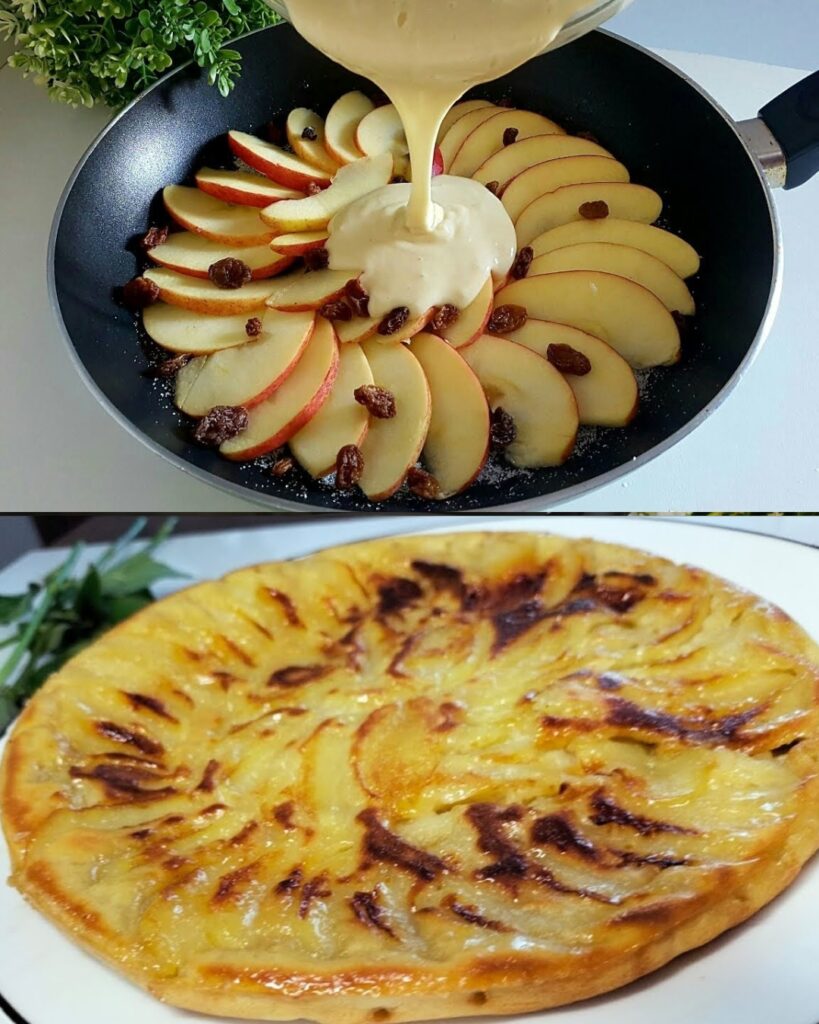 Apple Lemon Pancakes Recipe finished dish