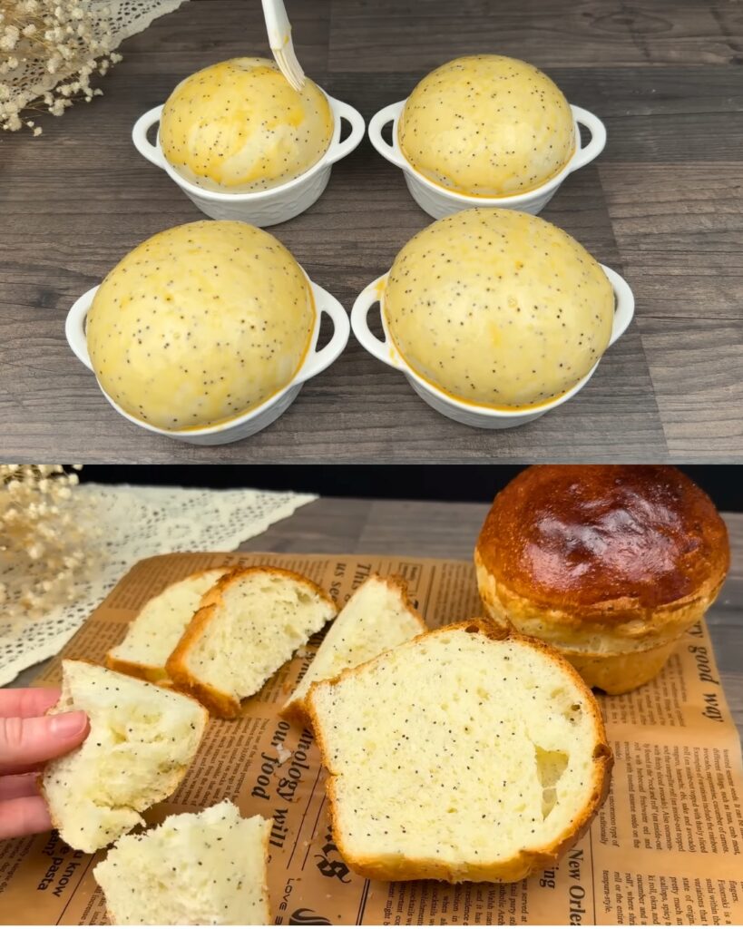 Soft Poppy Seed Bread Recipe finished dish