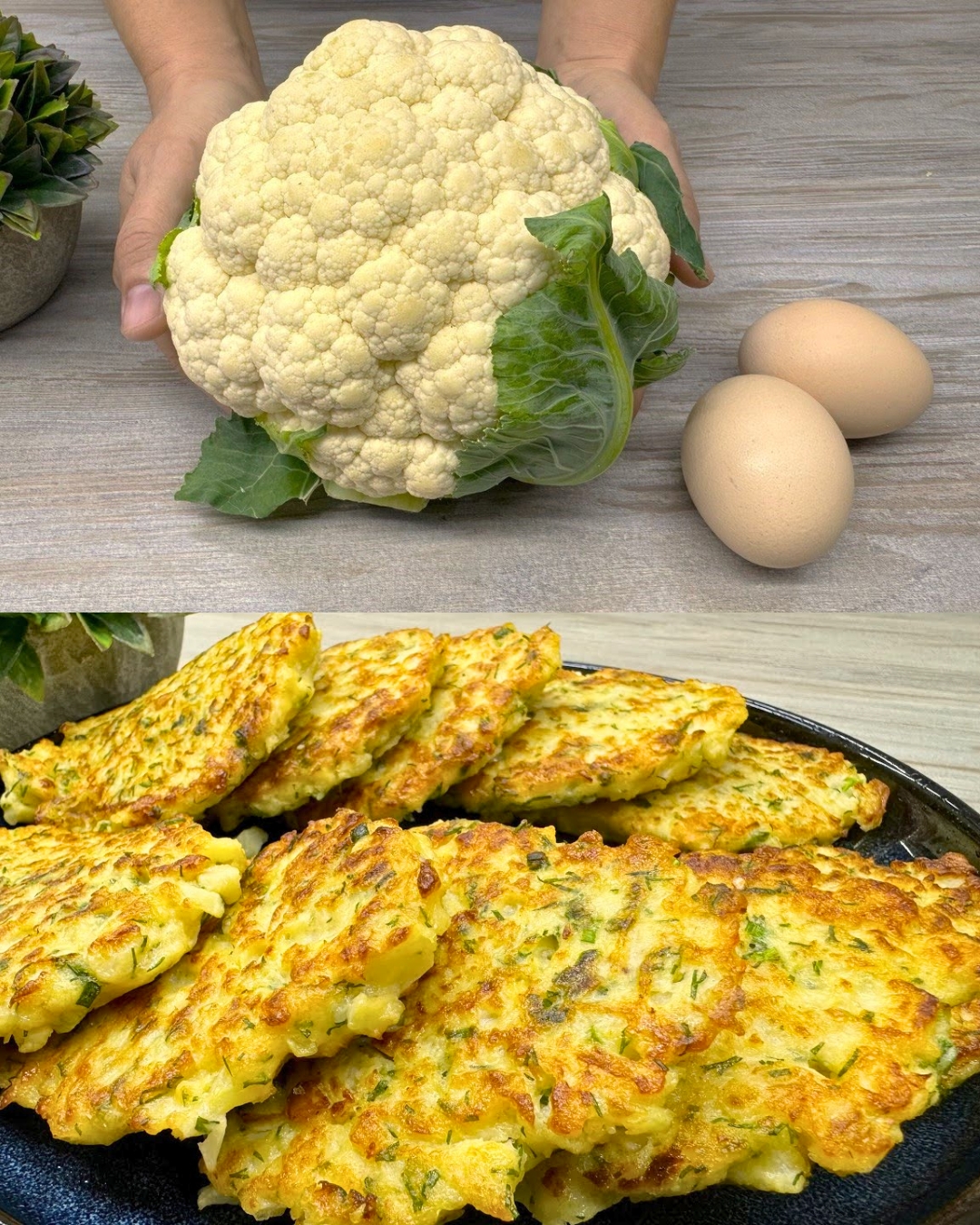 Cauliflower Fritters