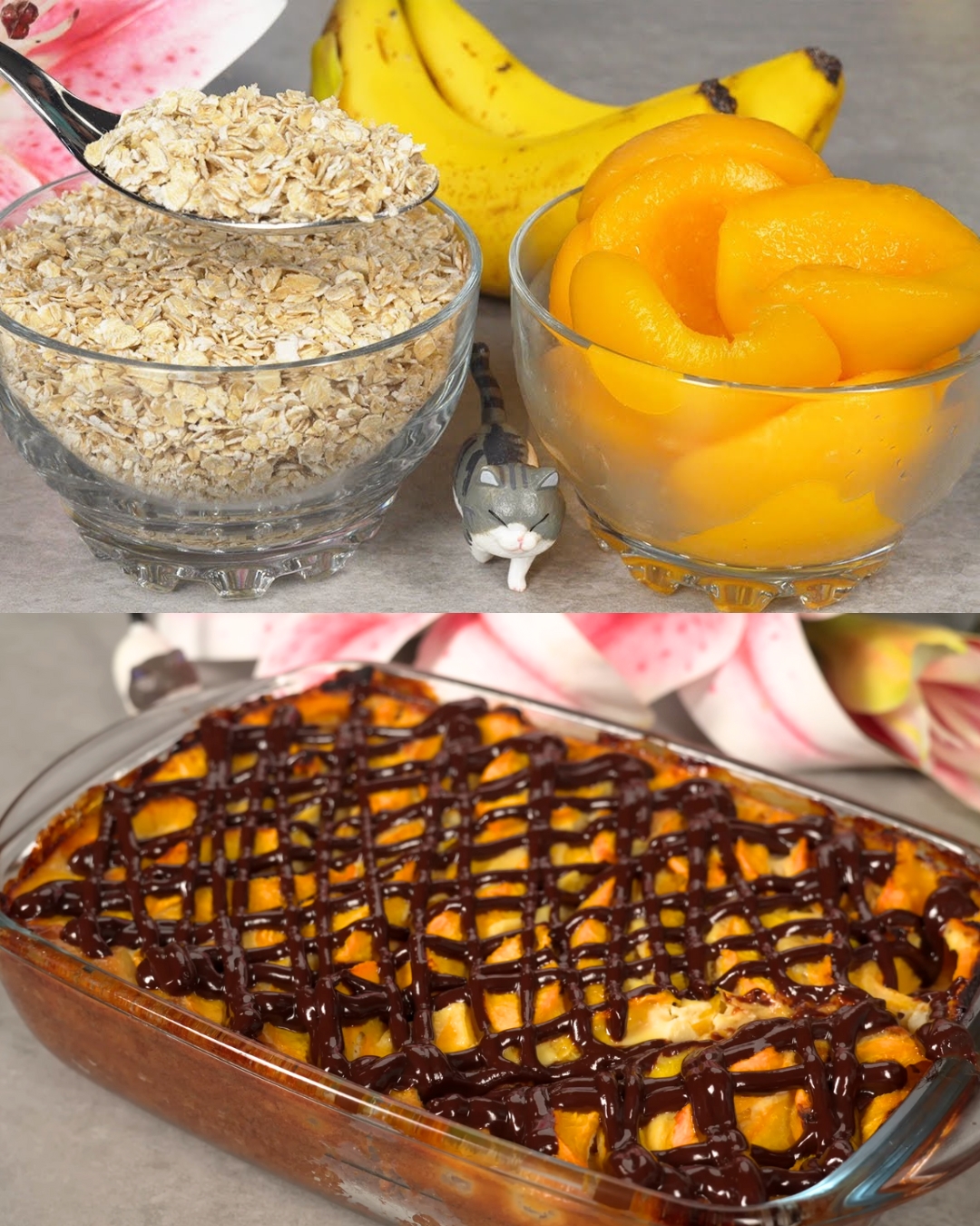 Lose 10 kg in a Month with this Healthy Summer Dessert: Oatmeal and Banana Bake