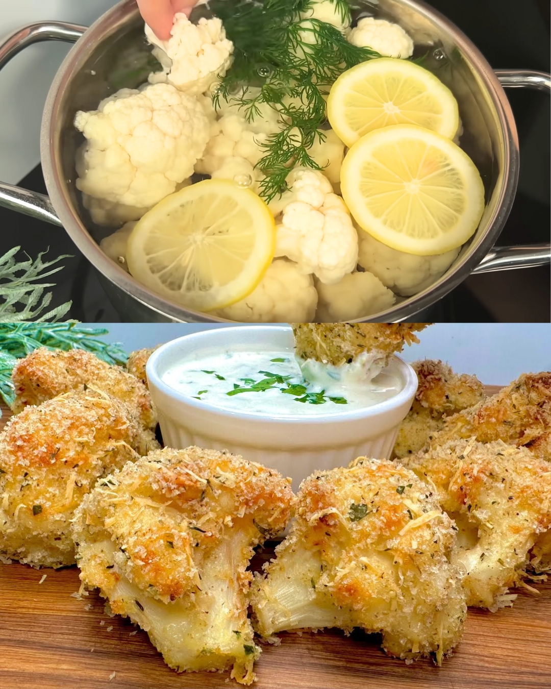 Crispy Roasted Cauliflower