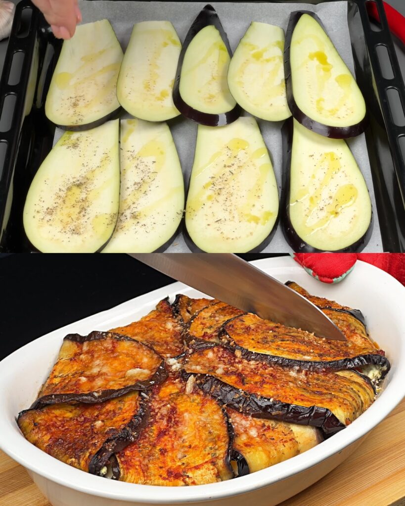 Quick and Easy Eggplant Spinach Bake: A Delicious Dinner in 10 Minutes
