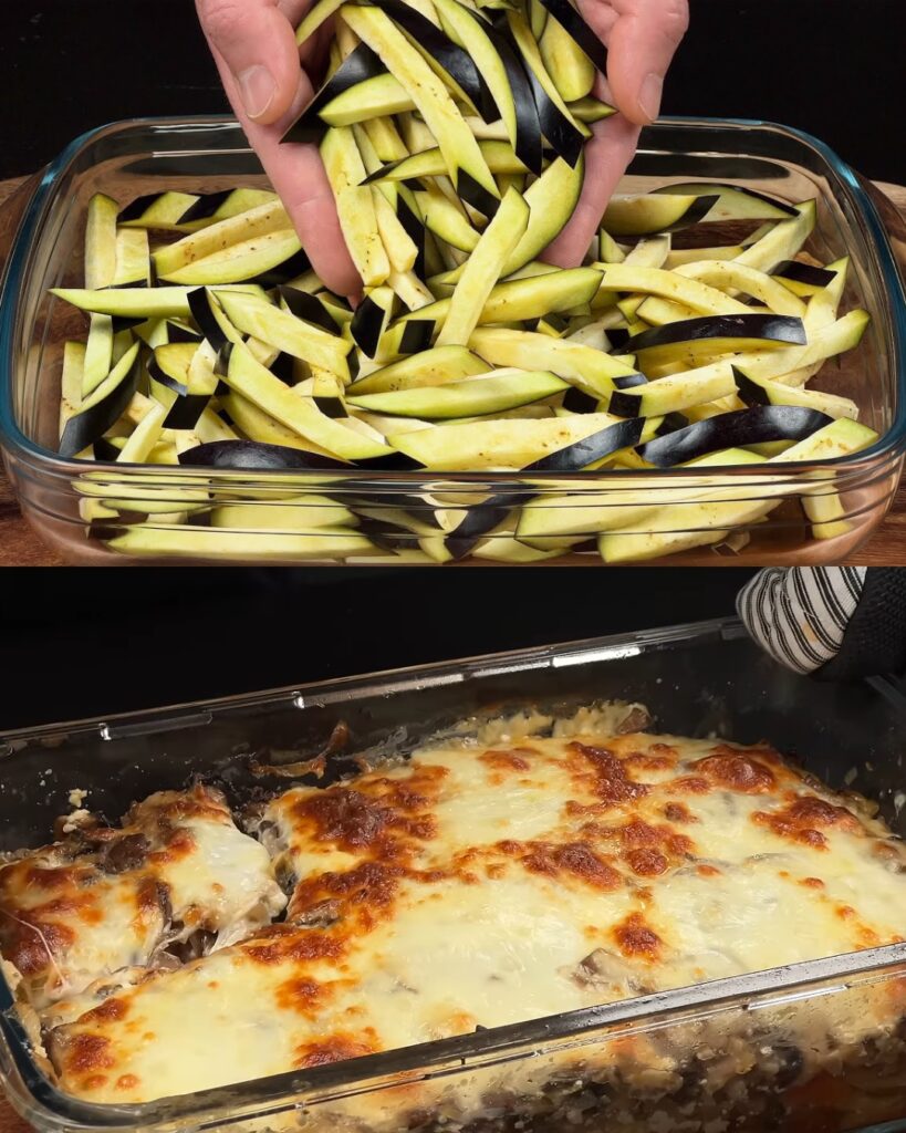 Eggplant and Zucchini Bake: A Quick and Delicious finished dish