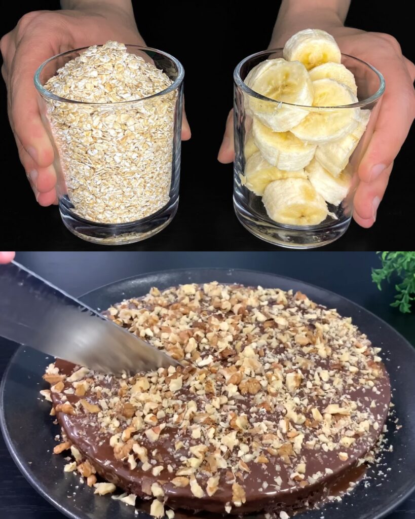 The Best Oatmeal Banana Dessert! A Low-Calorie Delight in Just 5 Minutes!