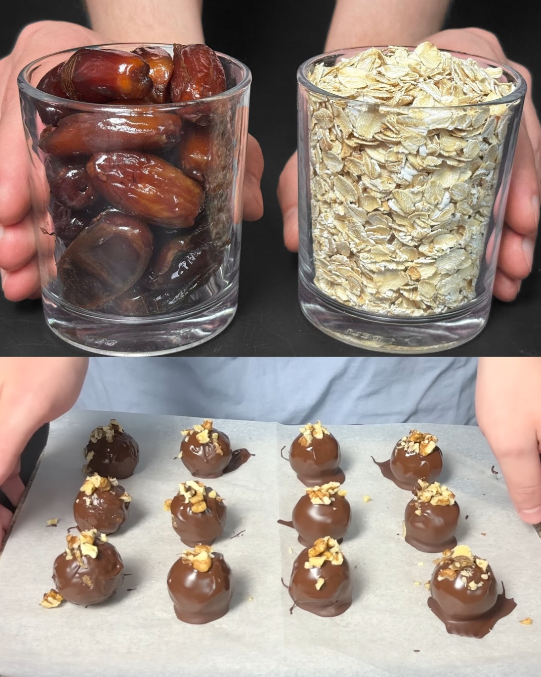 Quick Oatmeal and Date Energy Bites