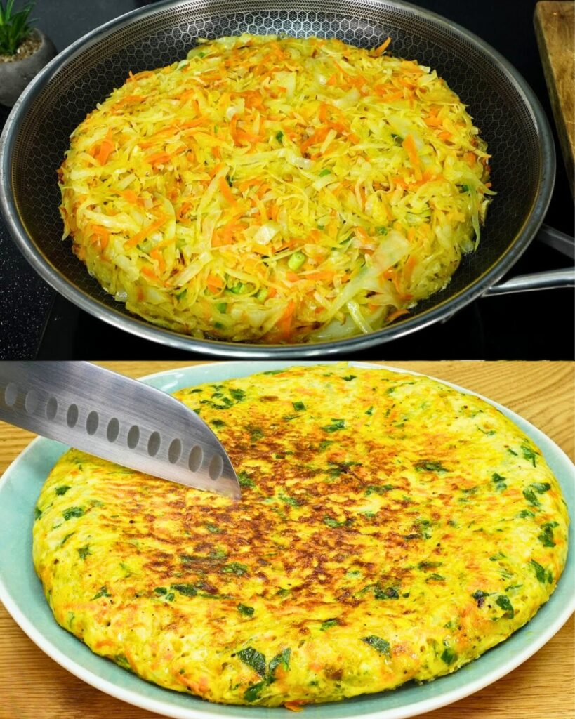 Healthy Cabbage Casserole Recipe finished dish