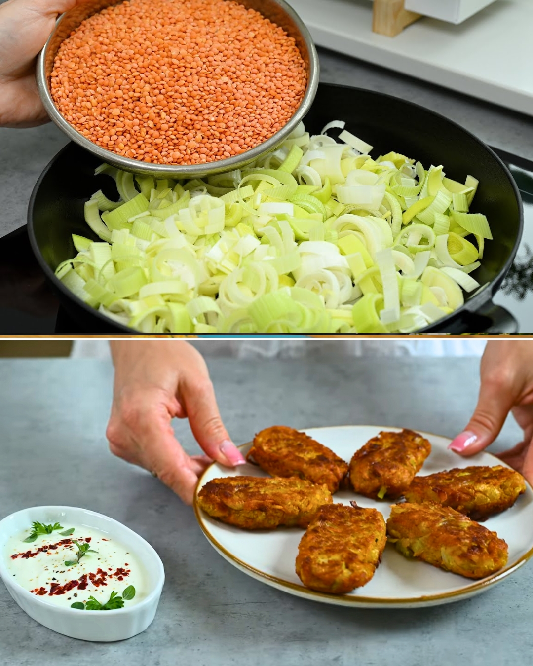 Red Lentil Patties Recipe