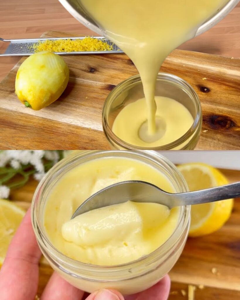 Creamy Lemon Posset Delight finished dish