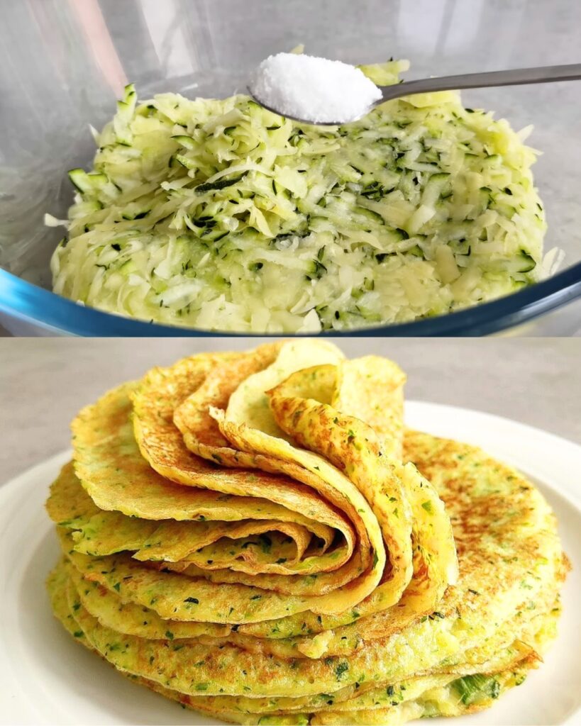 Grated Zucchini and Potatoes