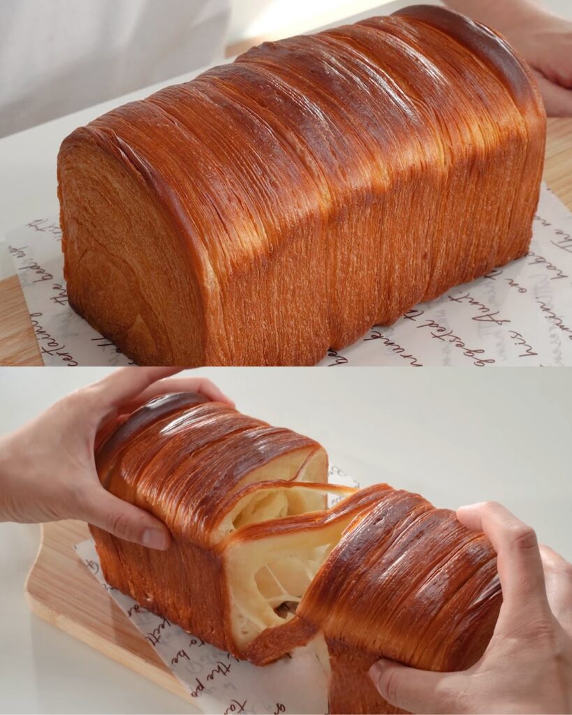 Ever Puff Pastry Butter Bread Loaf finished dish
